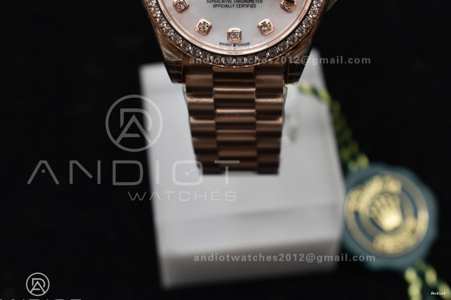 Sytle On MOP Bracelet and RG DateJust Full Dial GSF 316L 31 President Ladies Case Diamond 278275 Steel 0130